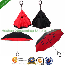 New Items Portable Handsfree Straight Reverse Inverted Umbrella (SU-0023FI)